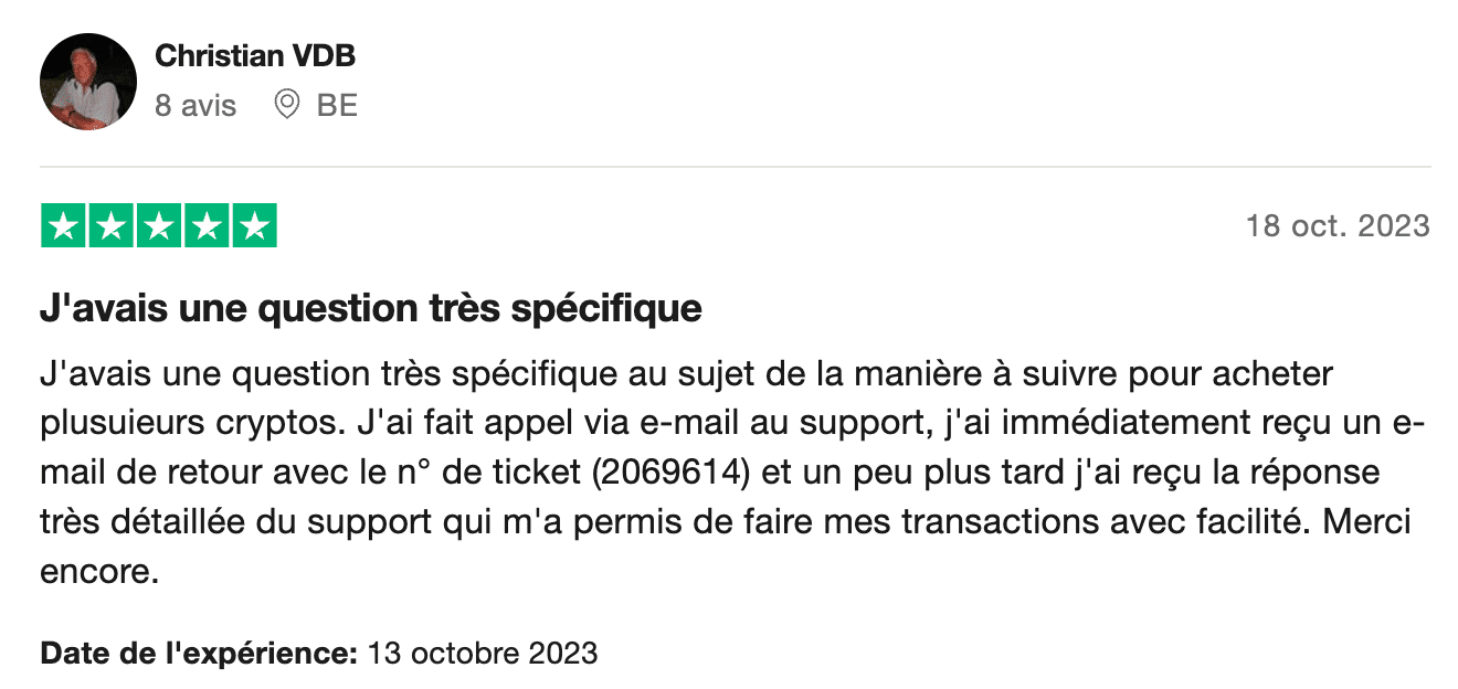 BitPanda Avis utilisateur