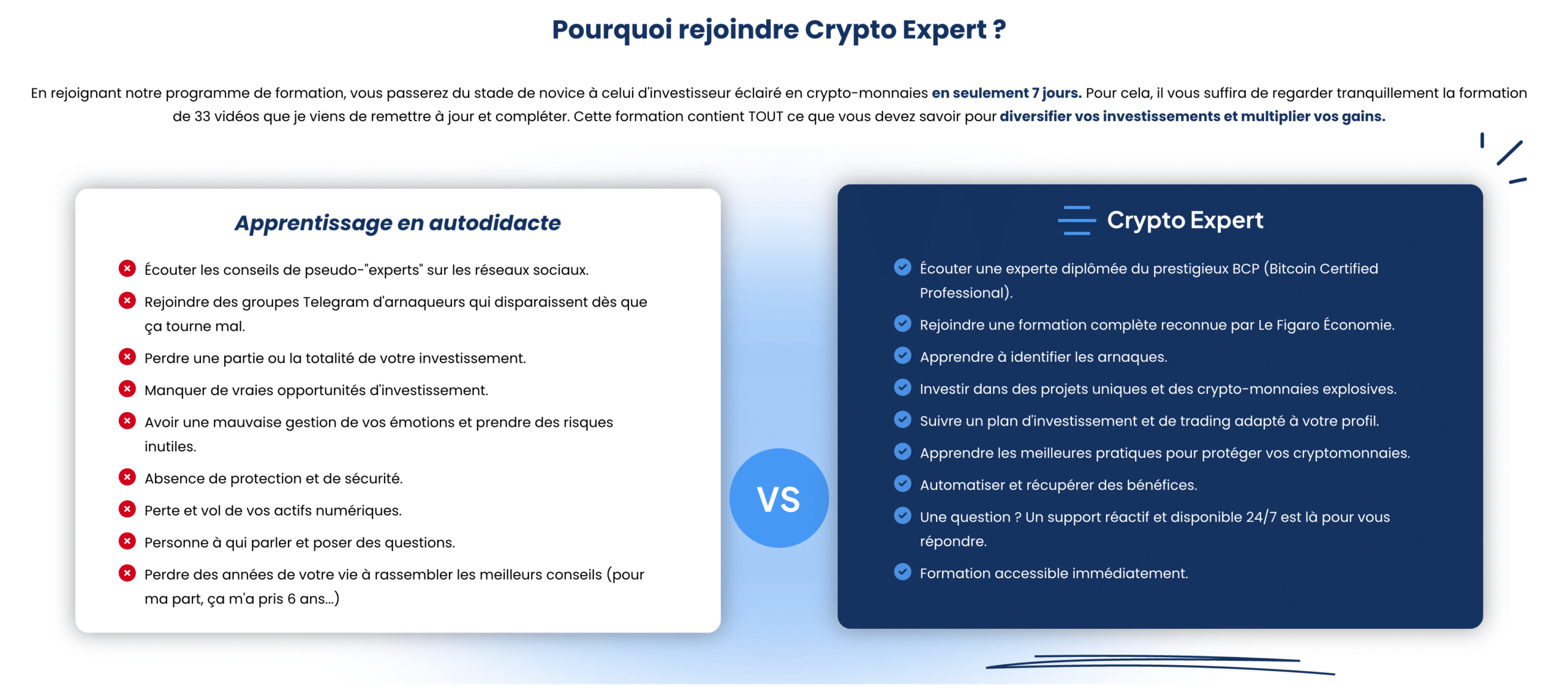 crypto expert pourquoi