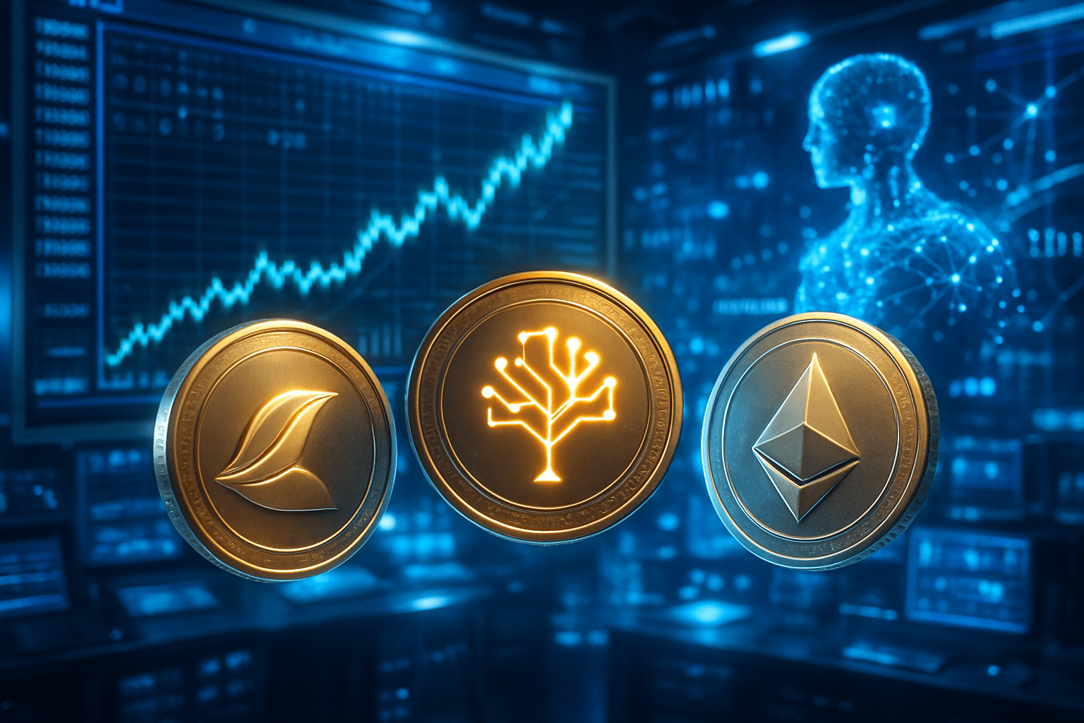 découvrez comment l'intelligence artificielle identifie les 3 cryptomonnaies incontournables lors du bull run pour optimiser vos investissements et maximiser vos profits.