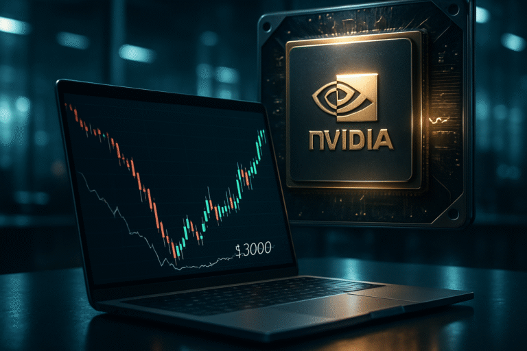 ethereum reste au-dessus de 3000 $ après une chute récente, avec son redressement potentiellement influencé par les performances de nvidia.